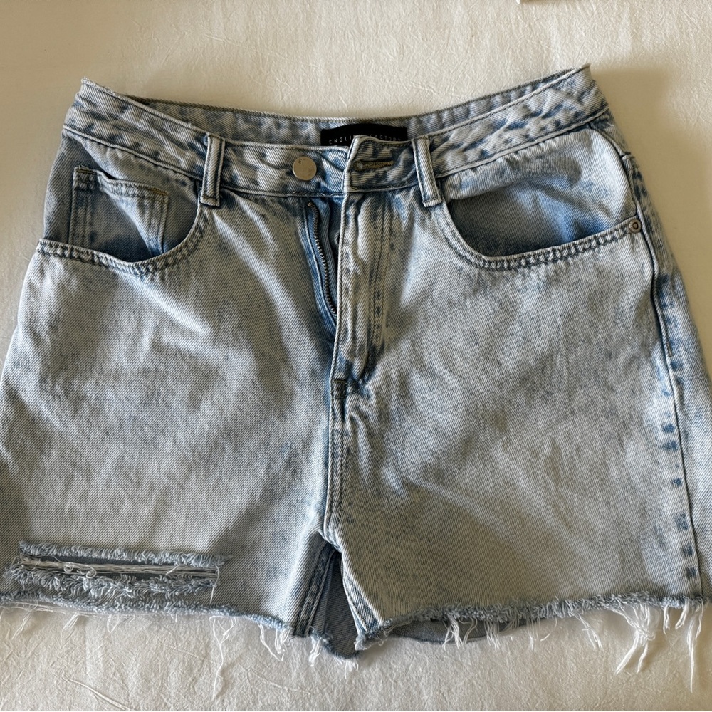 English Factory mom shorts